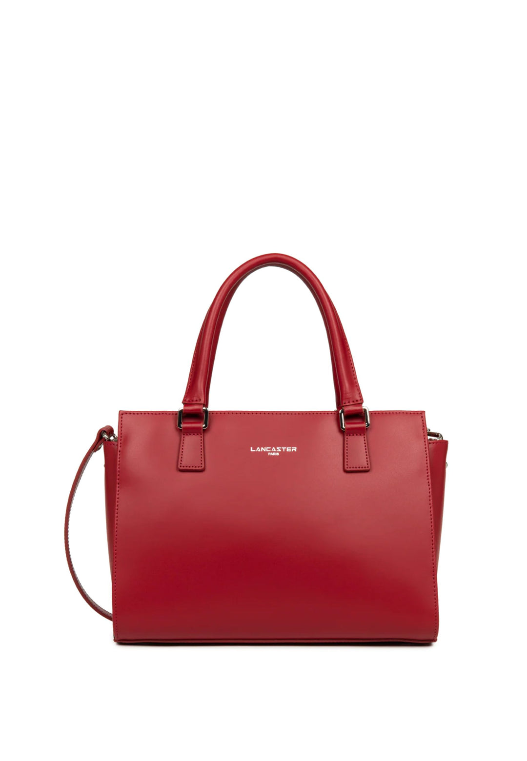 Lancaster Sac à main Zippée M Smooth 437-03 Carmin