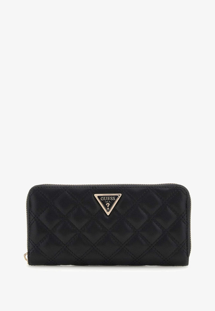 Guess Wallet Didi Large Zippered Black