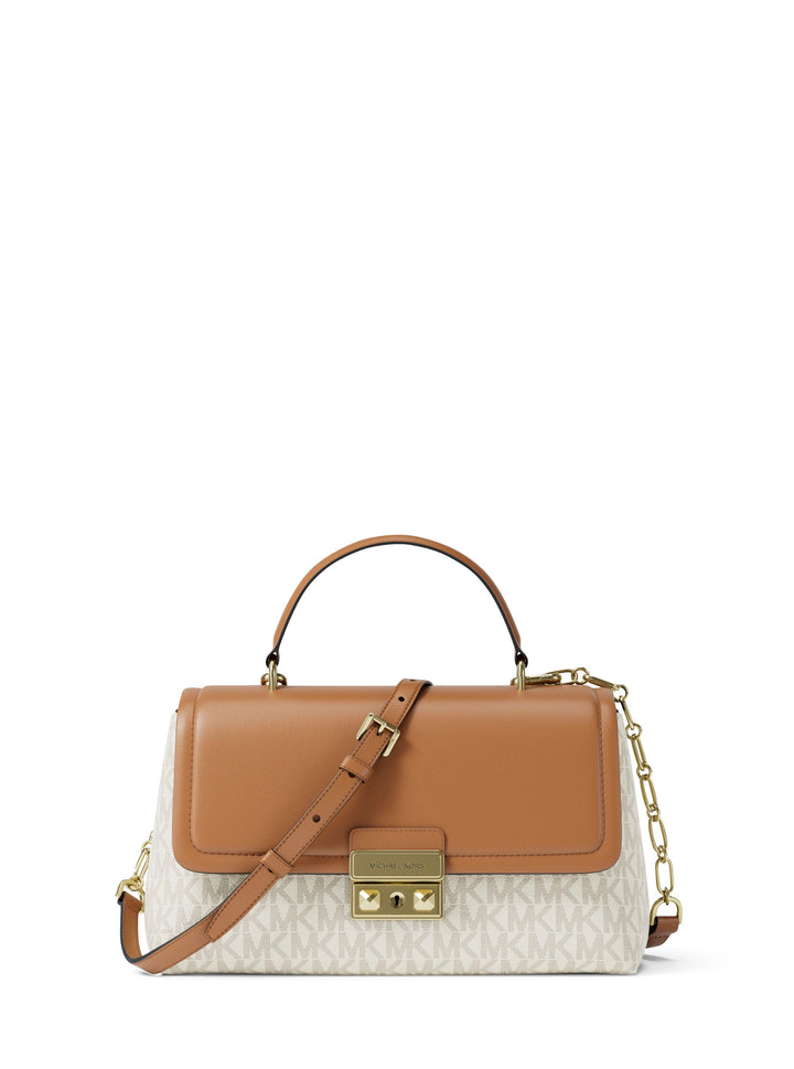 Michael Kors Sac Bandoulière Tribeca 32R6G2RC0B Beige