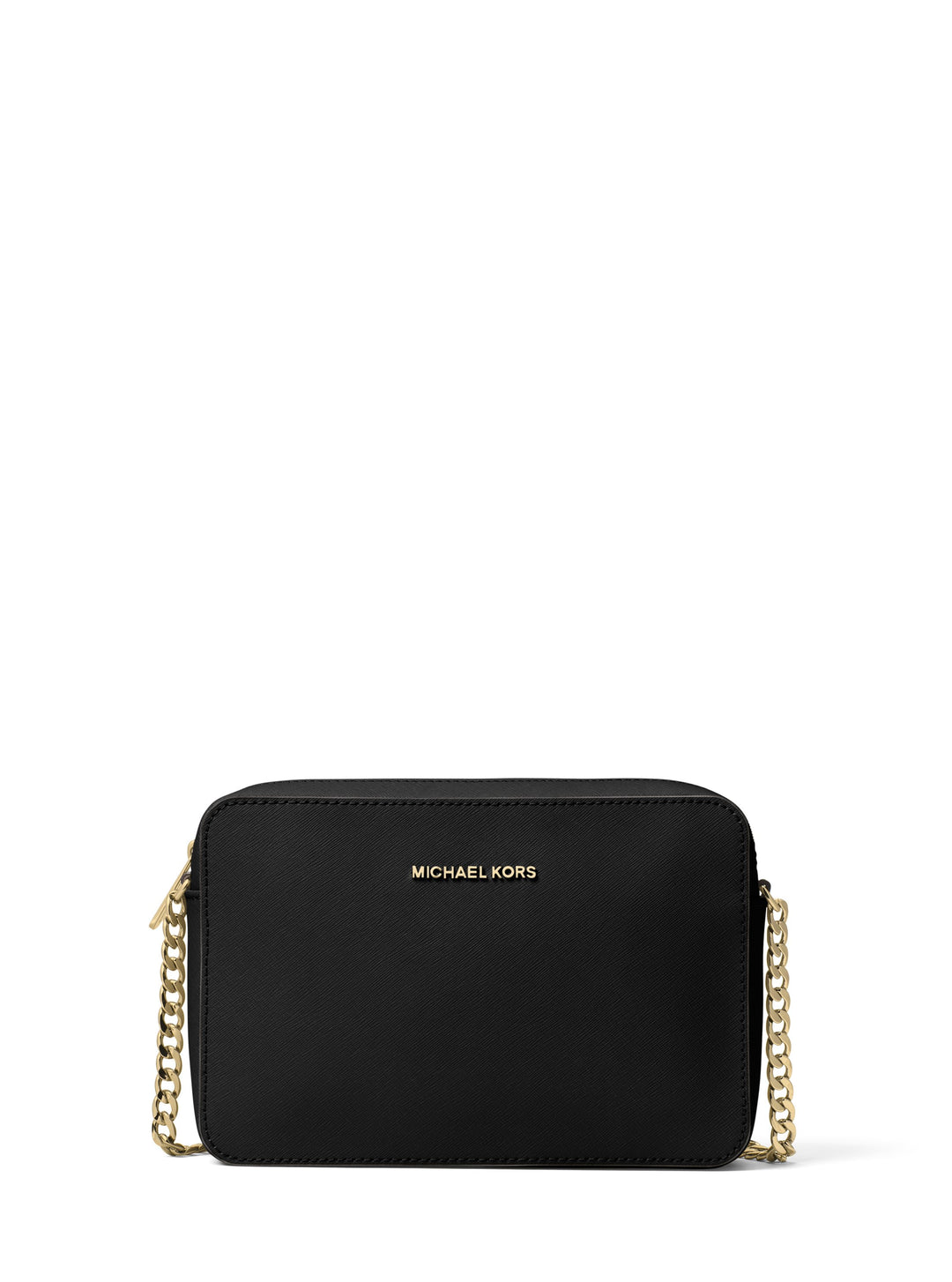 Michael Kors Borsa a tracolla in pelle Jet Set 32S4GTVC3L Nero