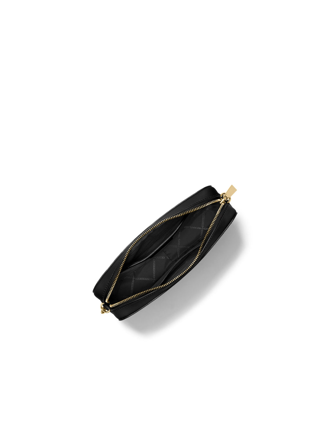 Michael Kors Borsa a tracolla in pelle Jet Set 32S4GTVC3L Nero