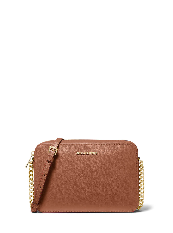 Michael Kors Sac Bandoulière Cuir Jet Set 32S4GTVC3L Marron