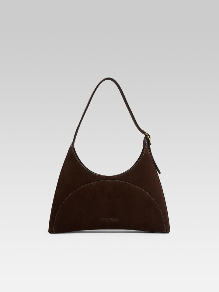 Carel Paris Sacs À Main Place De La Concorde Cuir Marron