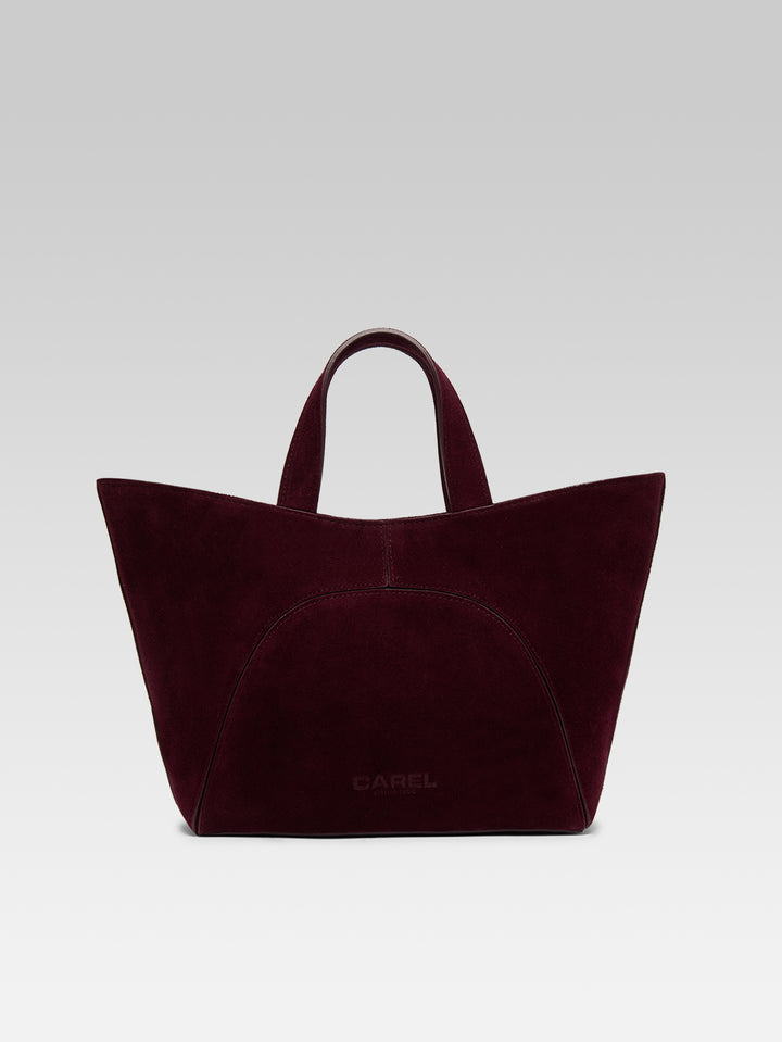 Carel Paris Sacs À Main Place Clemenceau Cuir Violet