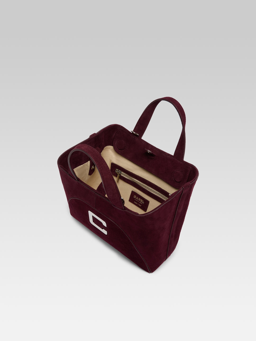 Carel Paris Sacs À Main Place Clemenceau Cuir Violet