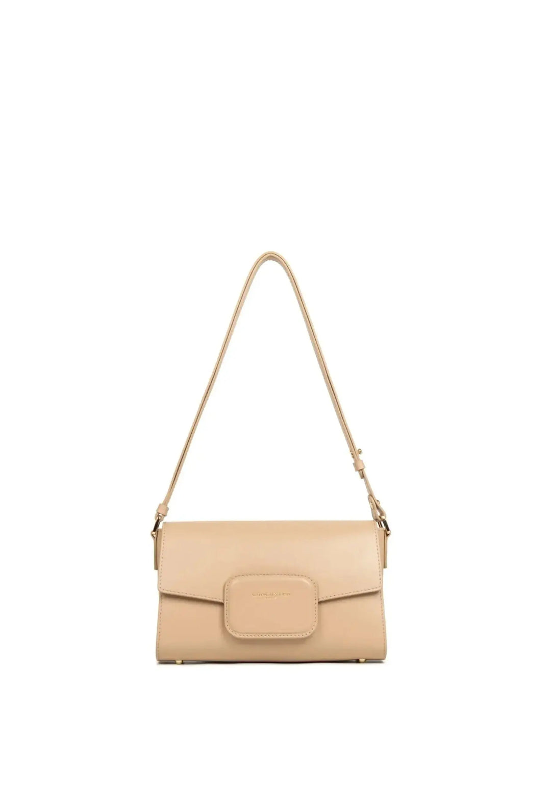 Sac Bandoulière Beige Foncé 