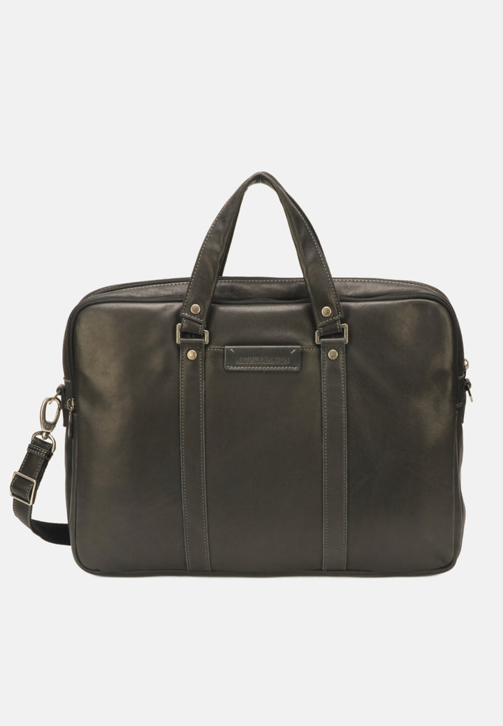 Arthur & Aston Dokumententasch Mann 2028-05 Schwaarz