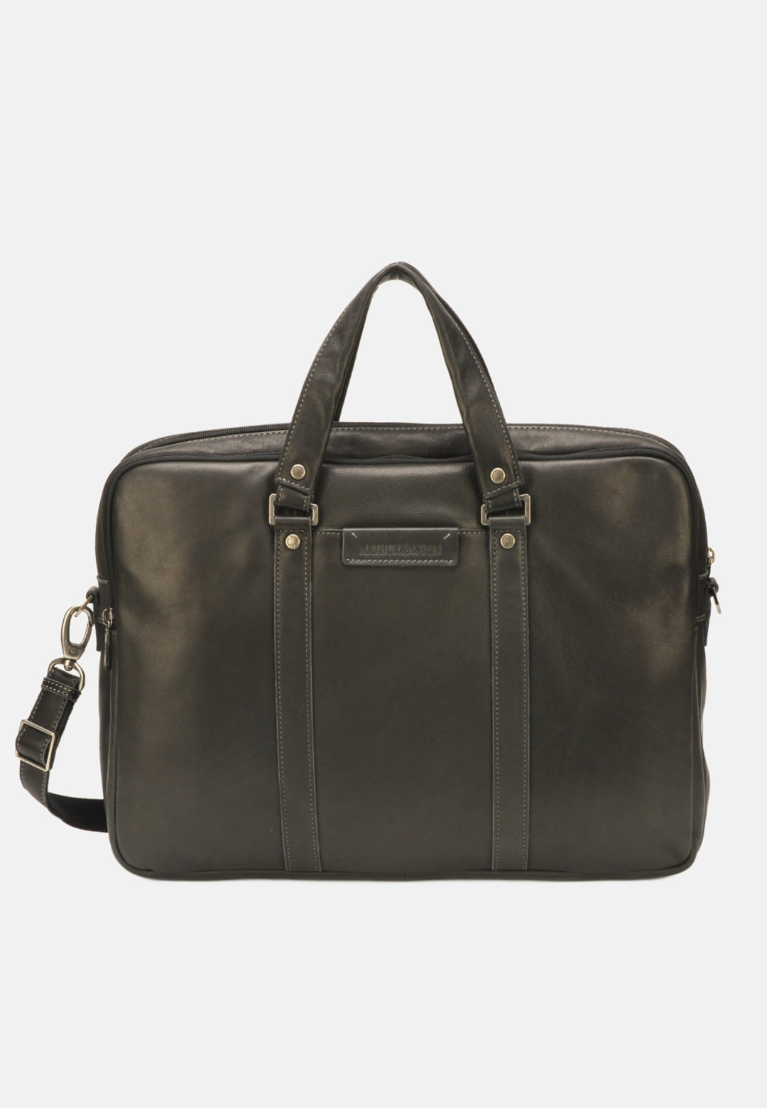 Arthur & Aston Dokumententasch Mann 2028-05 Schwaarz