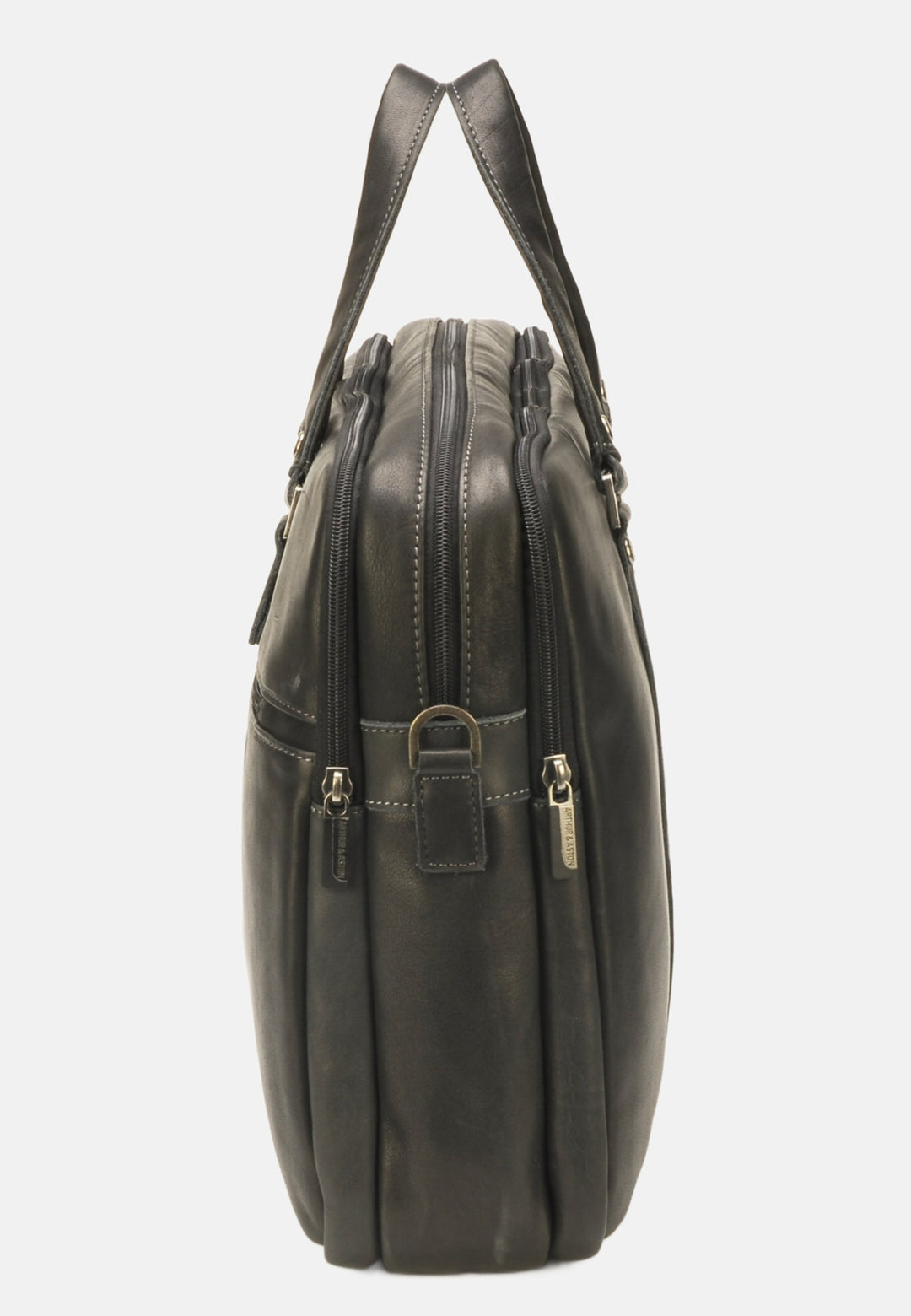 Arthur & Aston Dokumententasch Mann 2028-05 Schwaarz