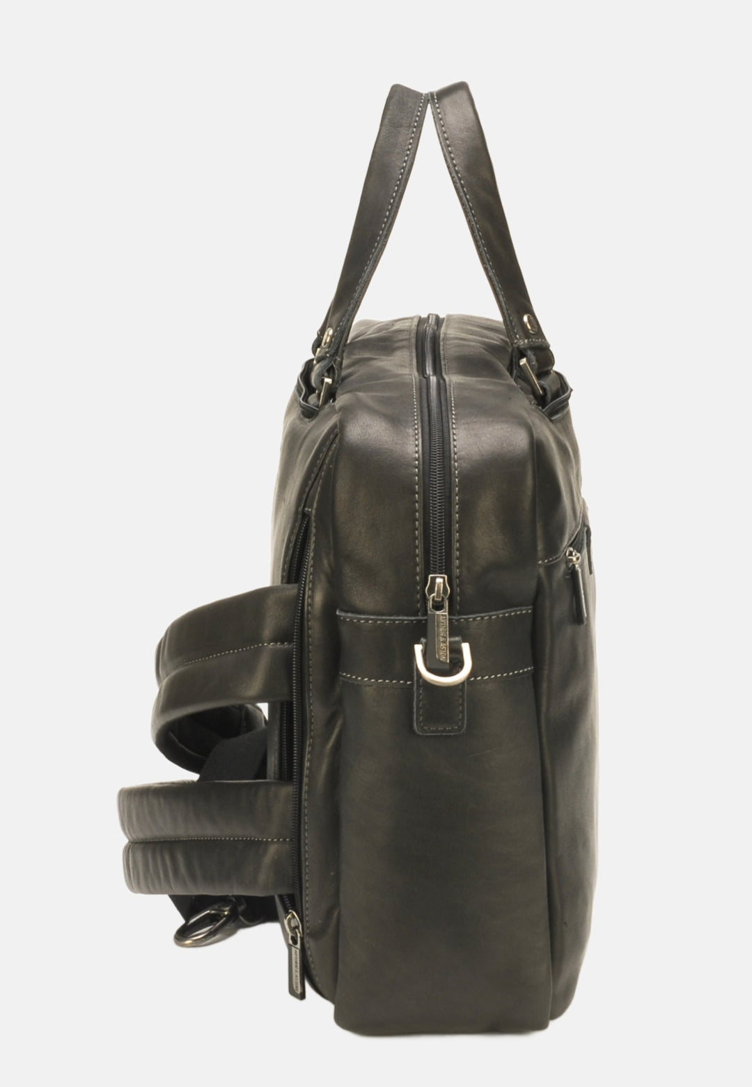 Arthur & Aston Porta Documenti Uomo 2028-07 Nero