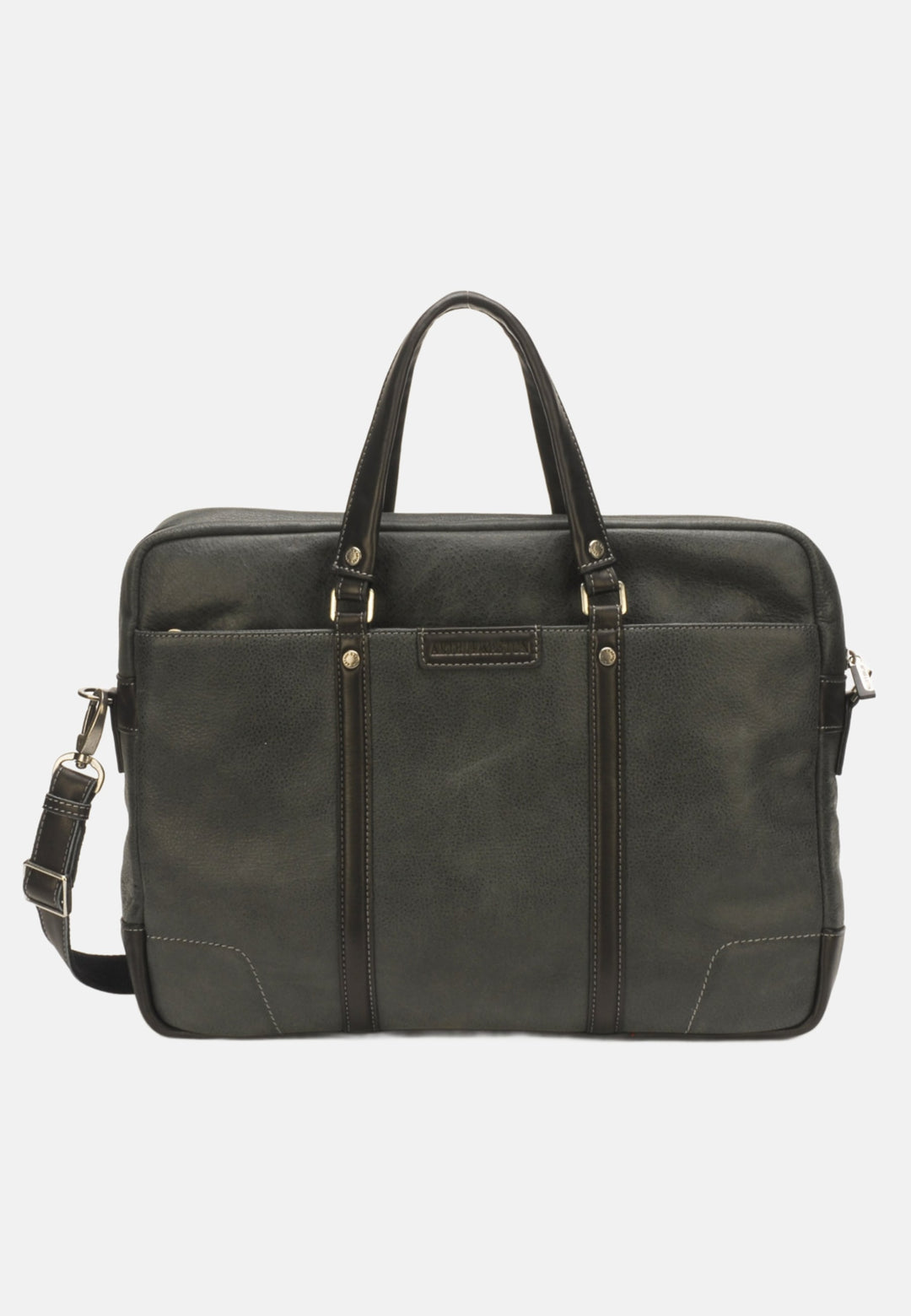 Arthur & Aston Dokumententasch fir Hären 2158-01 Schwaarz