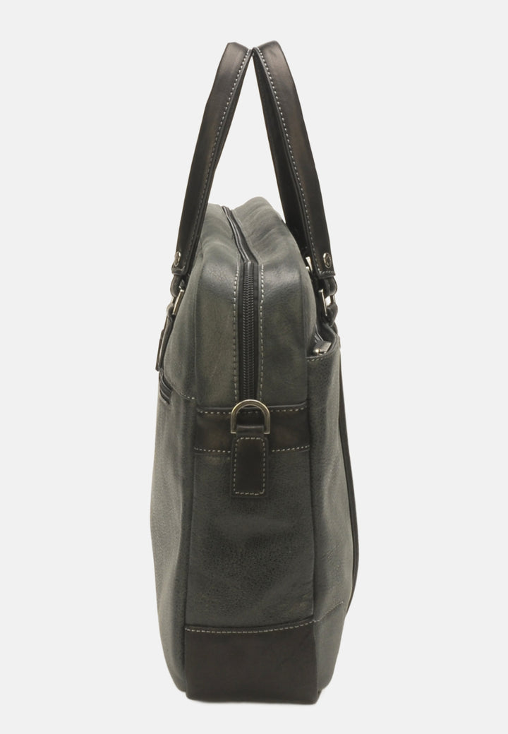 Arthur & Aston Dokumententasch fir Hären 2158-01 Schwaarz