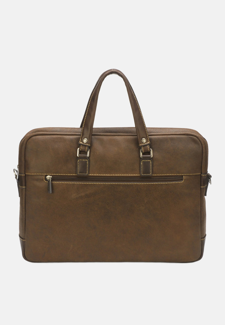 Arthur & Aston Men's Document Holder 2158-01 Chestnut