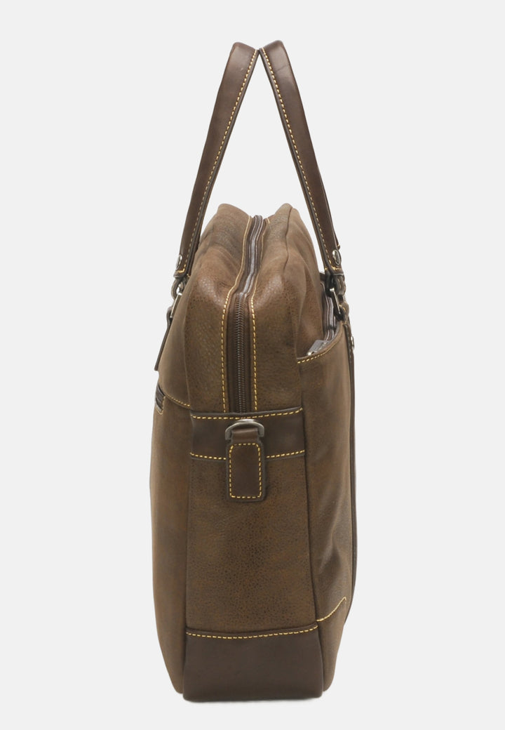 Arthur & Aston Men's Document Holder 2158-01 Chestnut