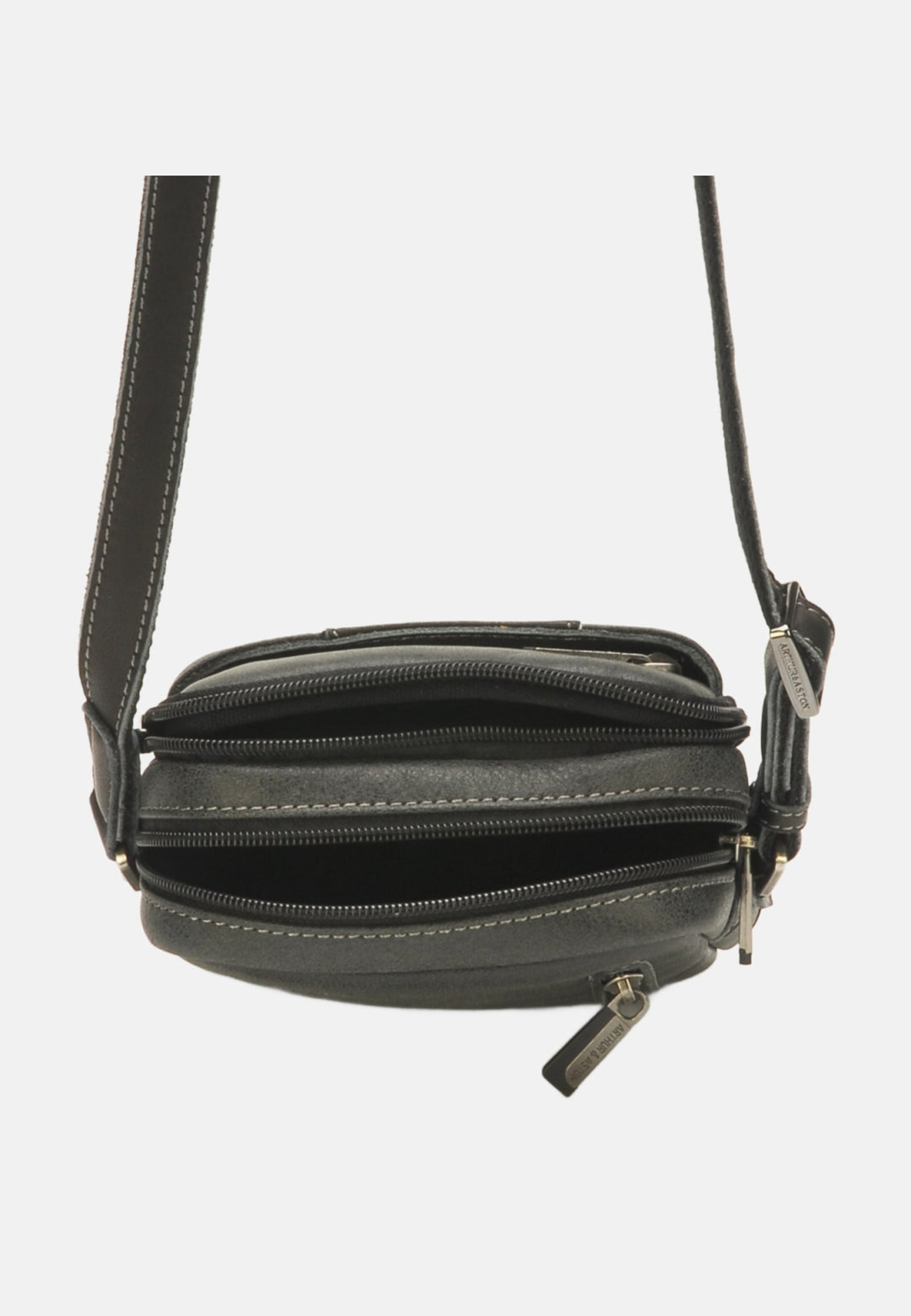 Arthur & Aston Torba Męska 2158-07 Czarna