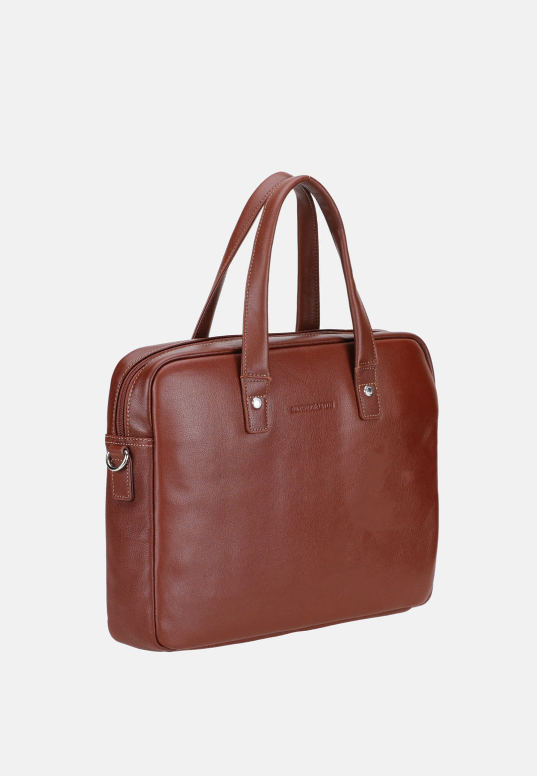 Arthur & Aston Teczka Męska 2212-20 Koniak