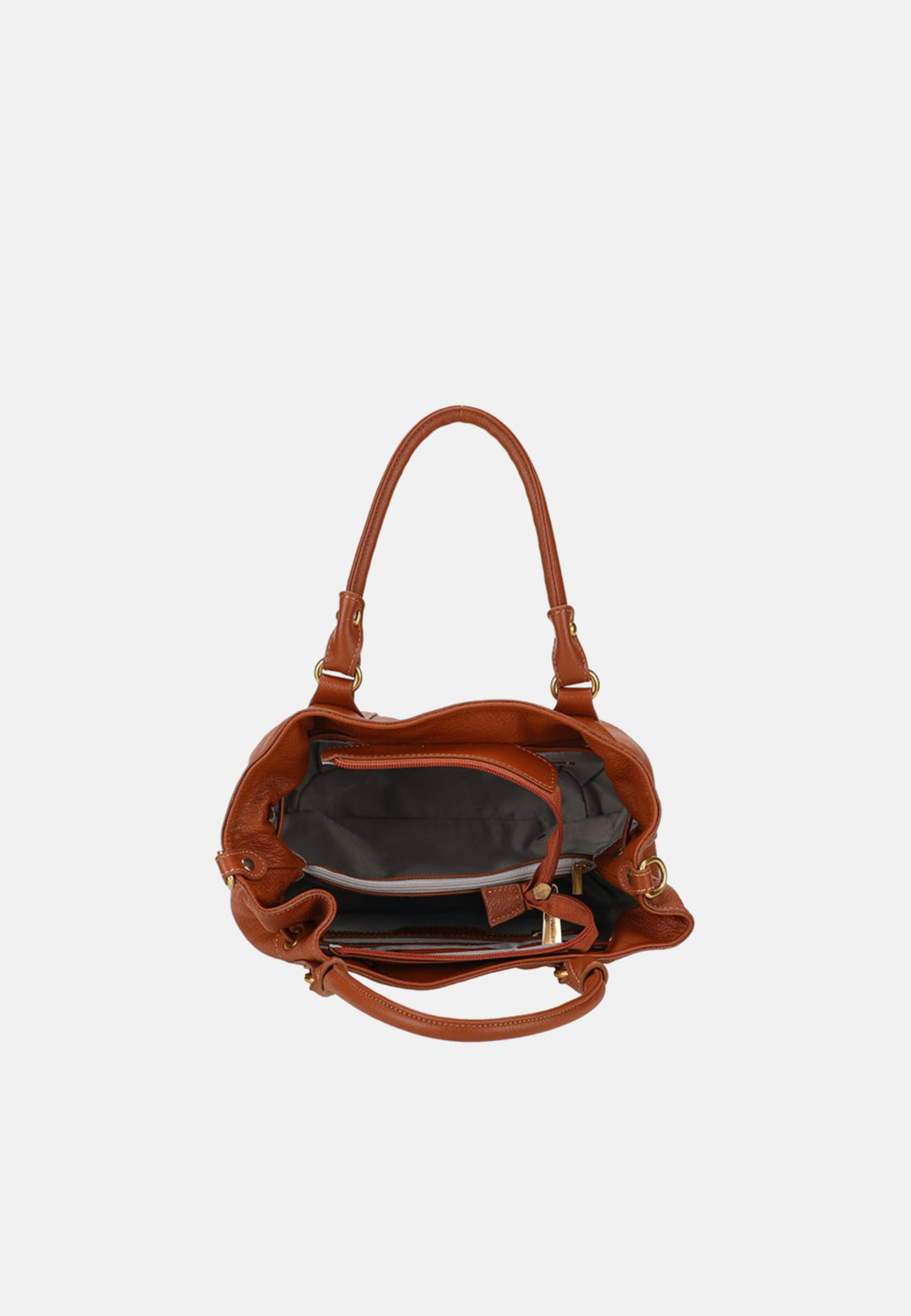 Arthur & Aston Sac Bandoulière Femme A203-07 Cognac