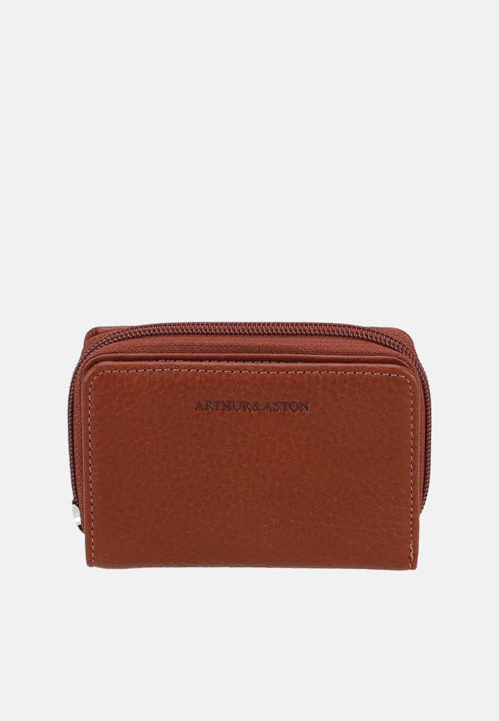 Arthur & Aston Etui na Karty Unisex, Mężczyzna, Kobieta 2528-161 Cognac