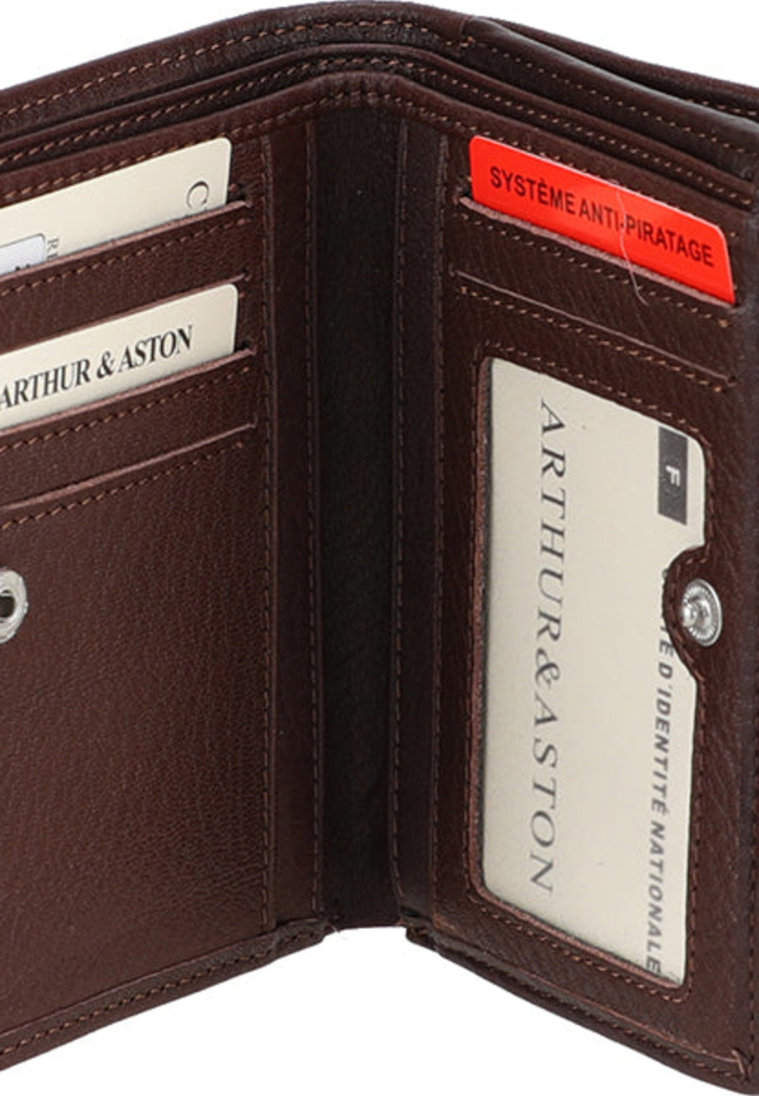 Arthur & Aston Kortholder Unisex, Mand, Kvinde 2528-152 Kastanje