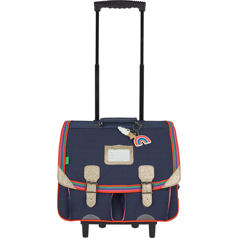 Cartable Trolley 41 Cm Tann'S Les Fantaisies Leila Bleu Marine 43323