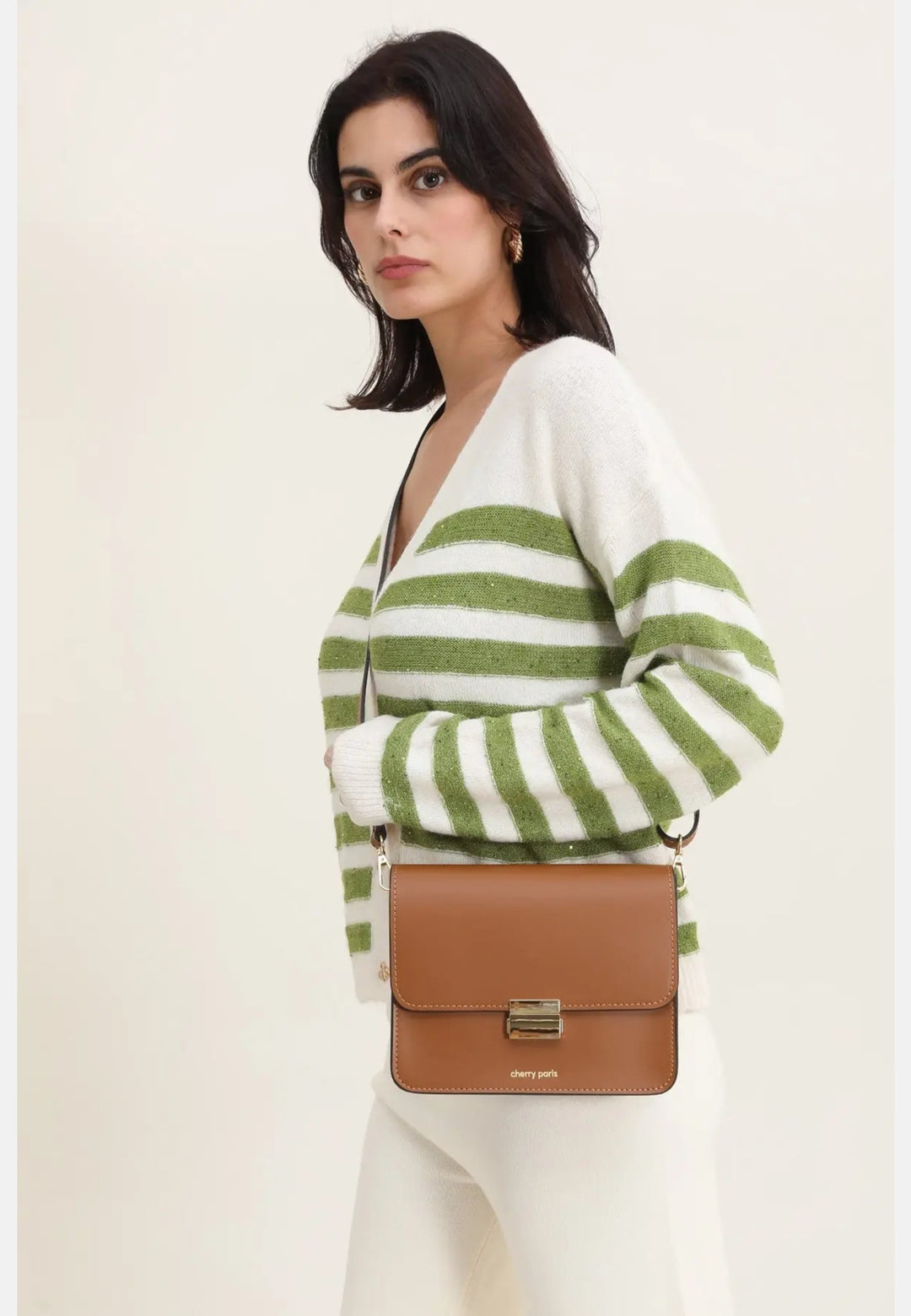 Besaces Cherry Paris 4074 Miléna Camel