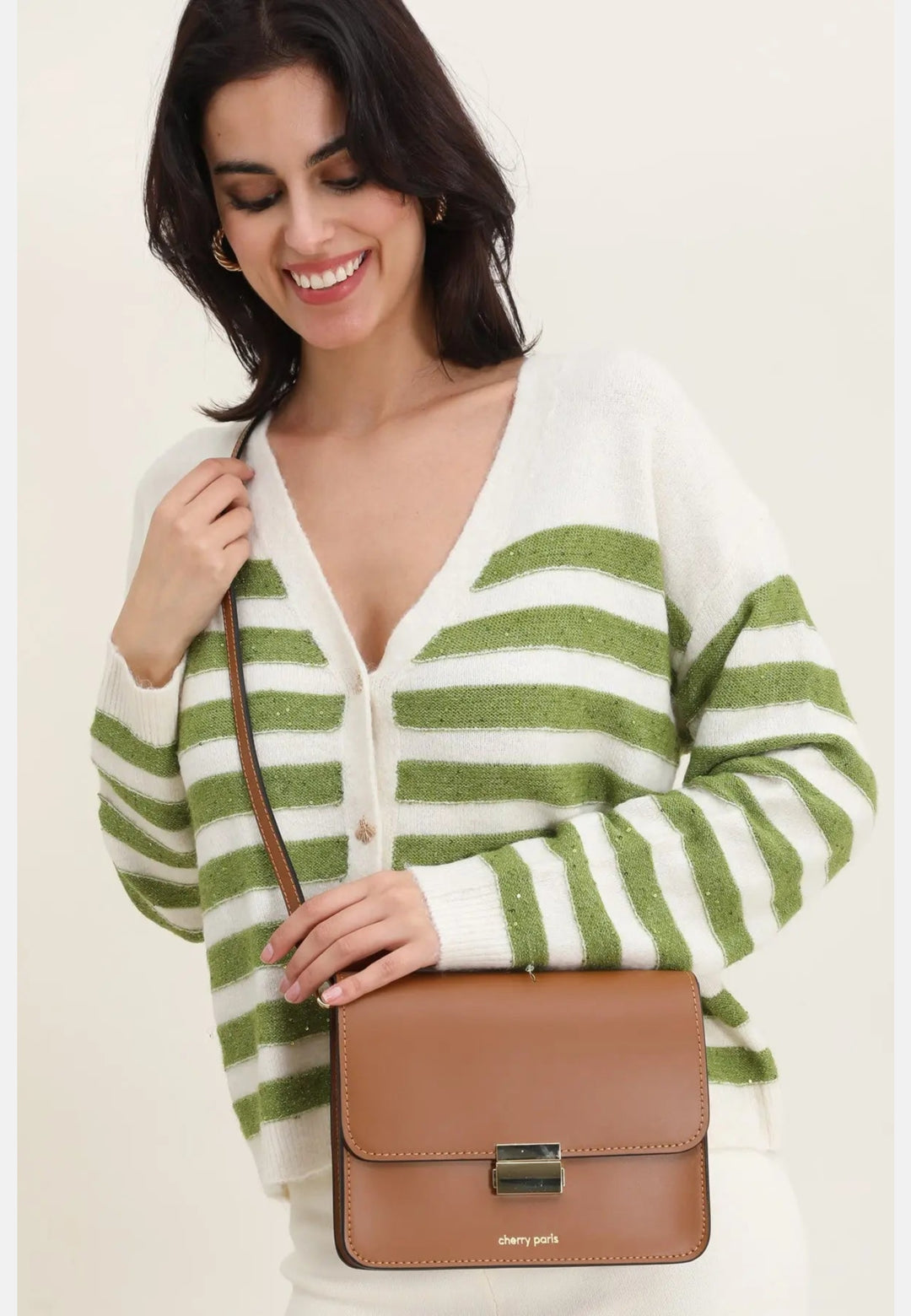 Besaces Cherry Paris 4074 Miléna Camel