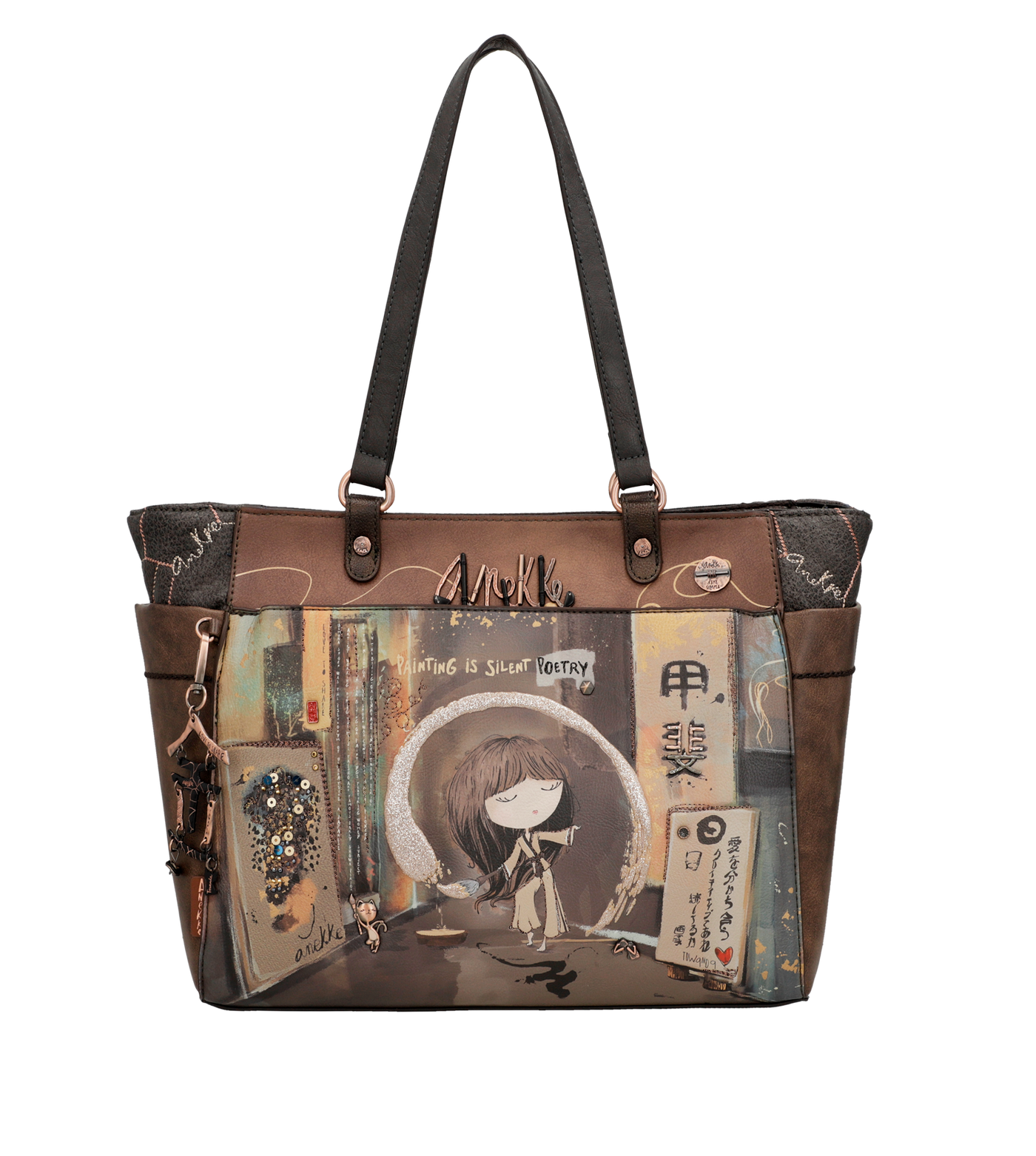 Sac Bandoulière Anekke Shoen 37702-216 Marron