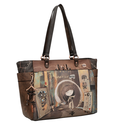 Sac Bandoulière Anekke Shoen 37702-216 Marron