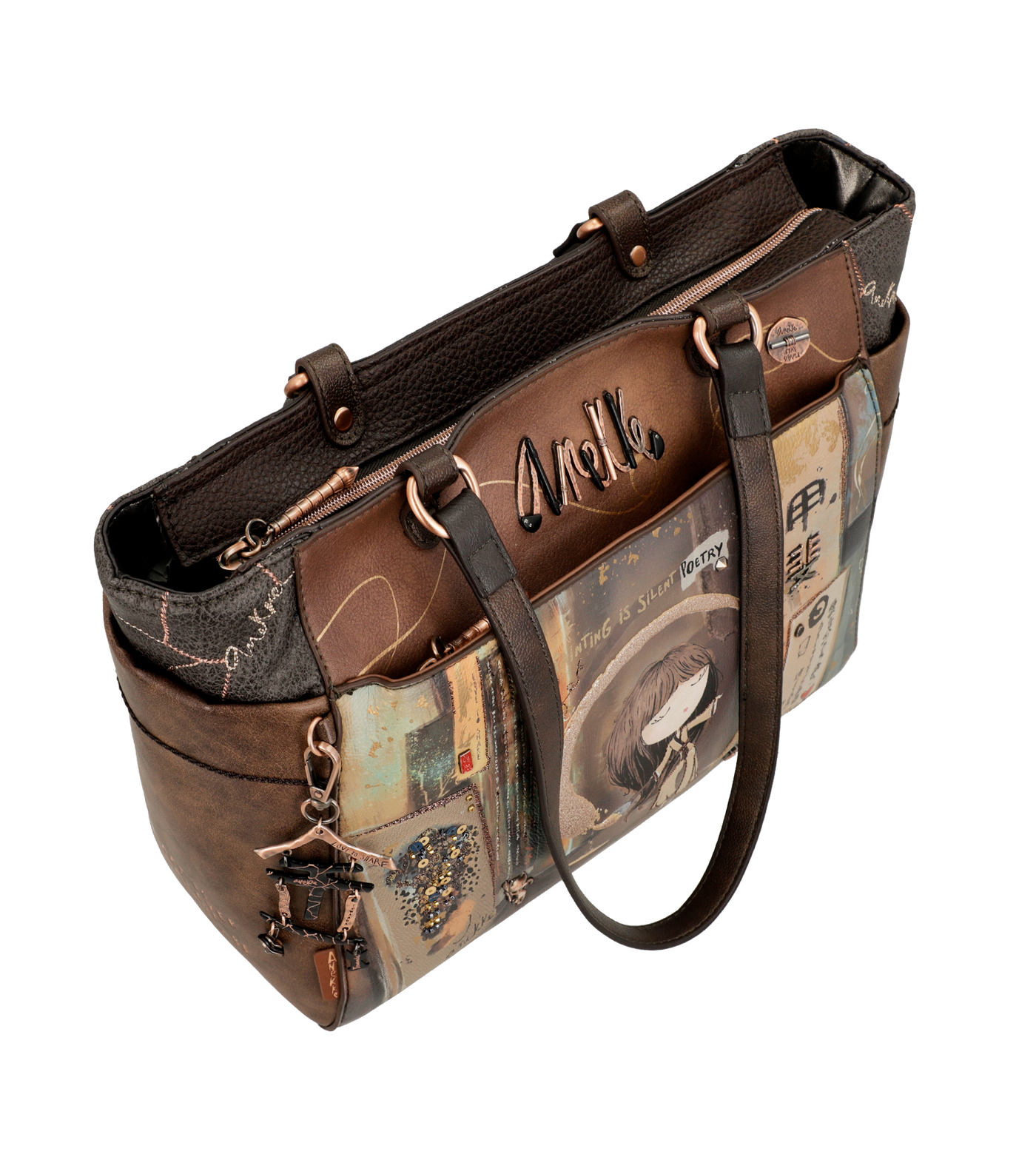 Sac Bandoulière Anekke Shoen 37702-216 Marron