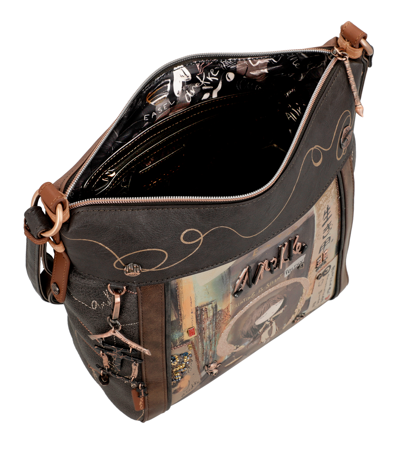 Sac Bandoulière Anekke Shoen 37703-007 Marron
