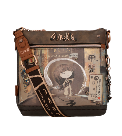 Sac Bandoulière Anekke Shoen 37703-069 Marron