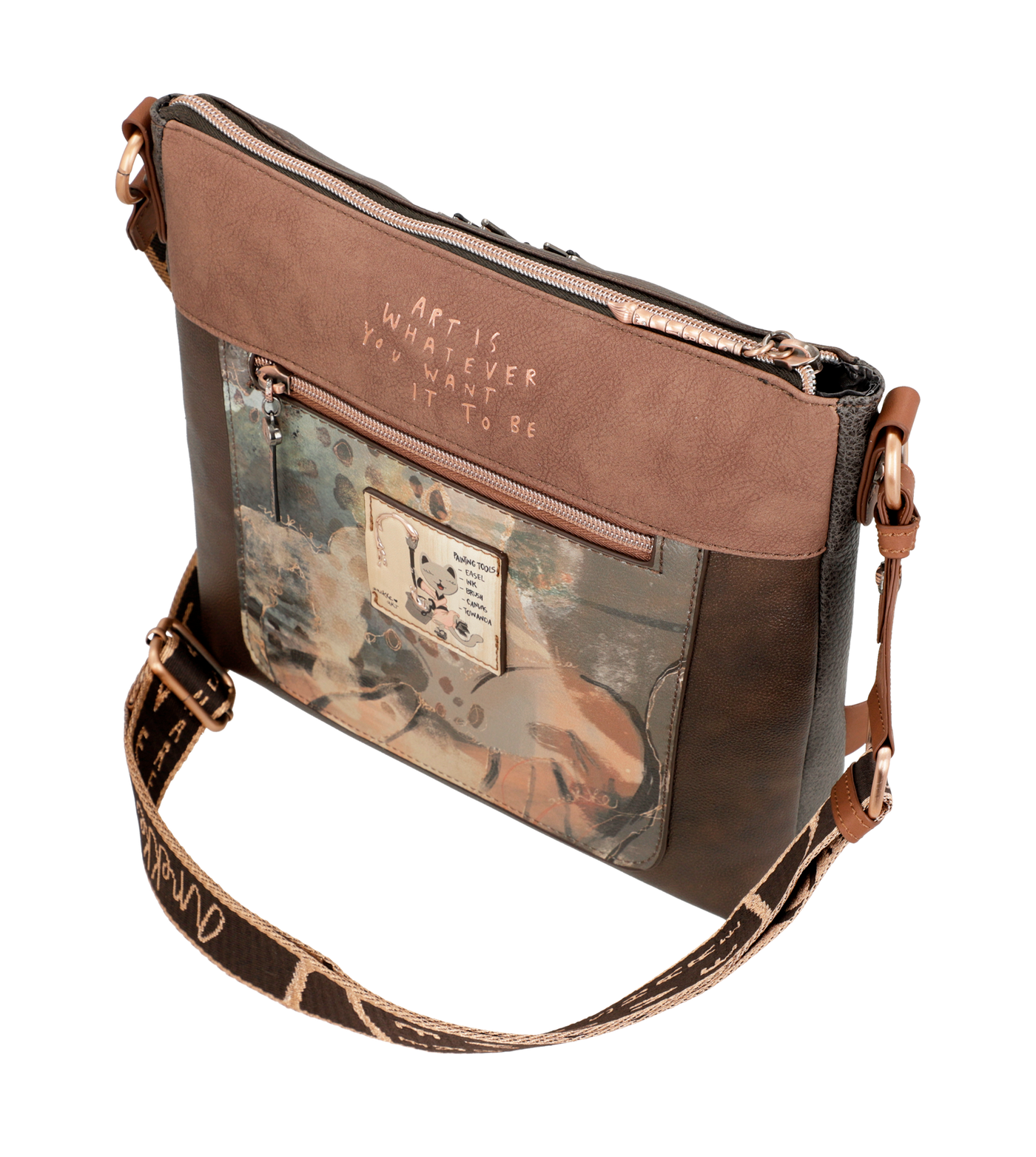 Sac Bandoulière Anekke Shoen 37703-069 Marron