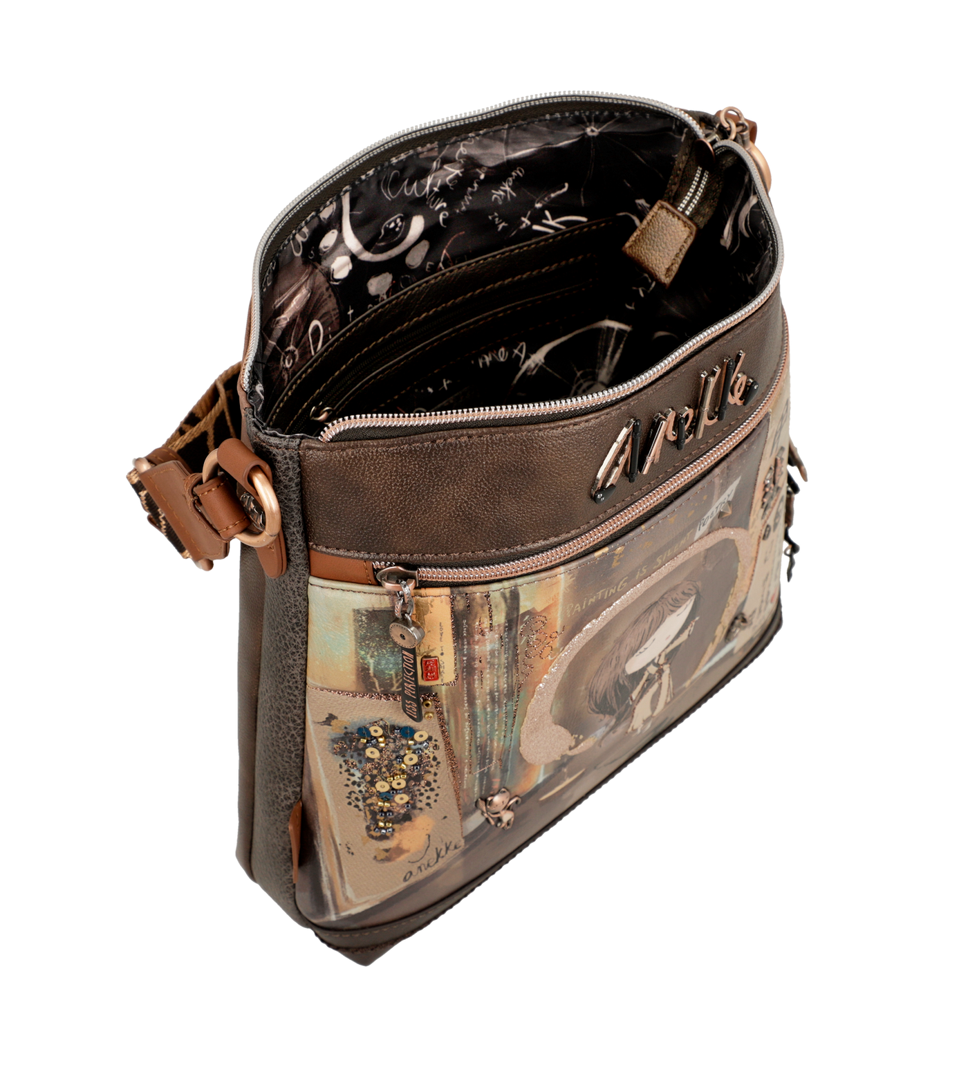 Sac Bandoulière Anekke Shoen 37703-069 Marron