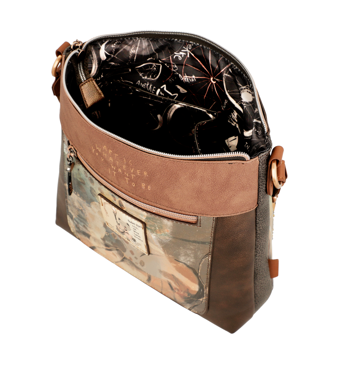 Sac Bandoulière Anekke Shoen 37703-069 Marron