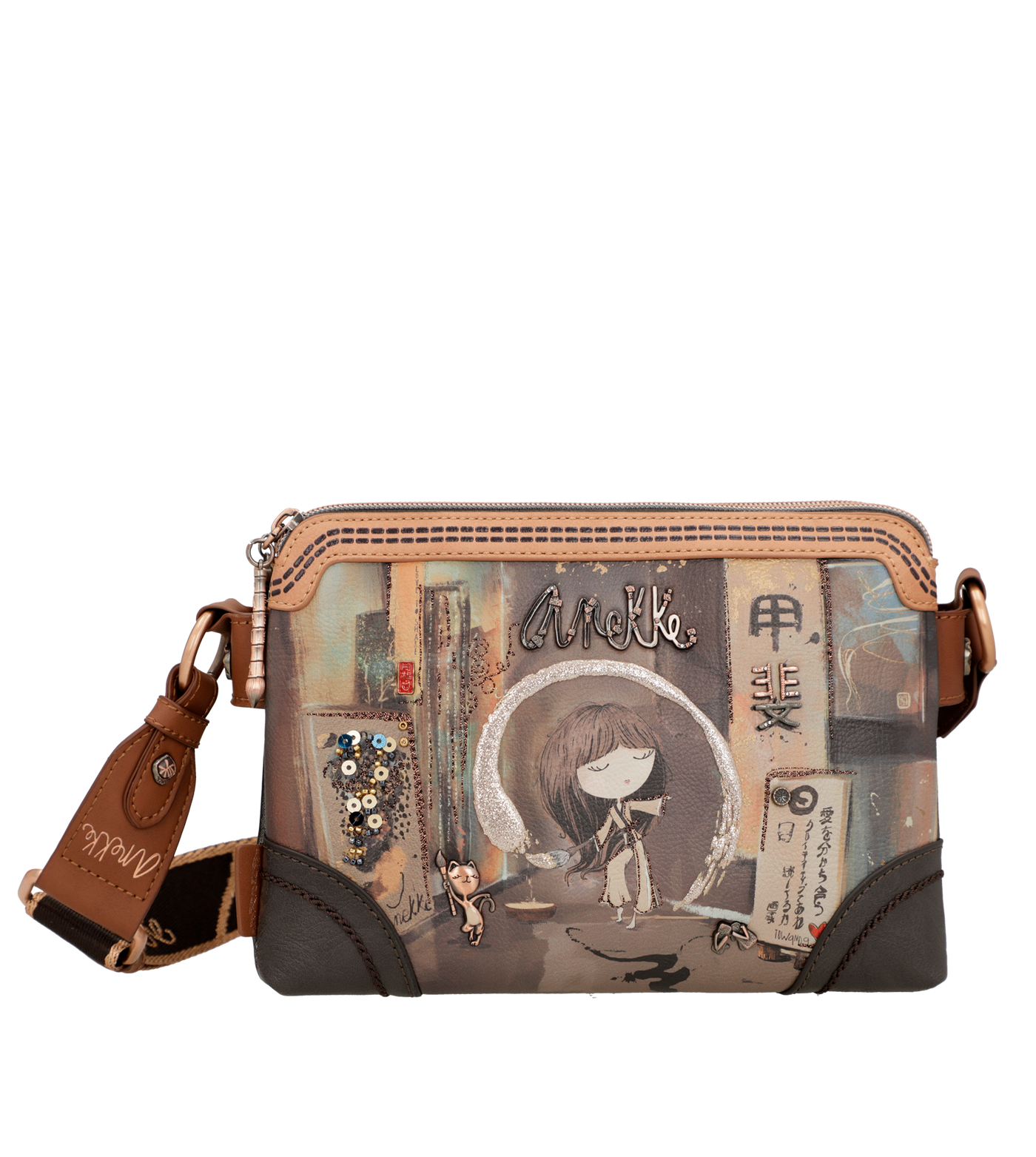 Sac Bandoulière Anekke Shoen 37703-160 Marron