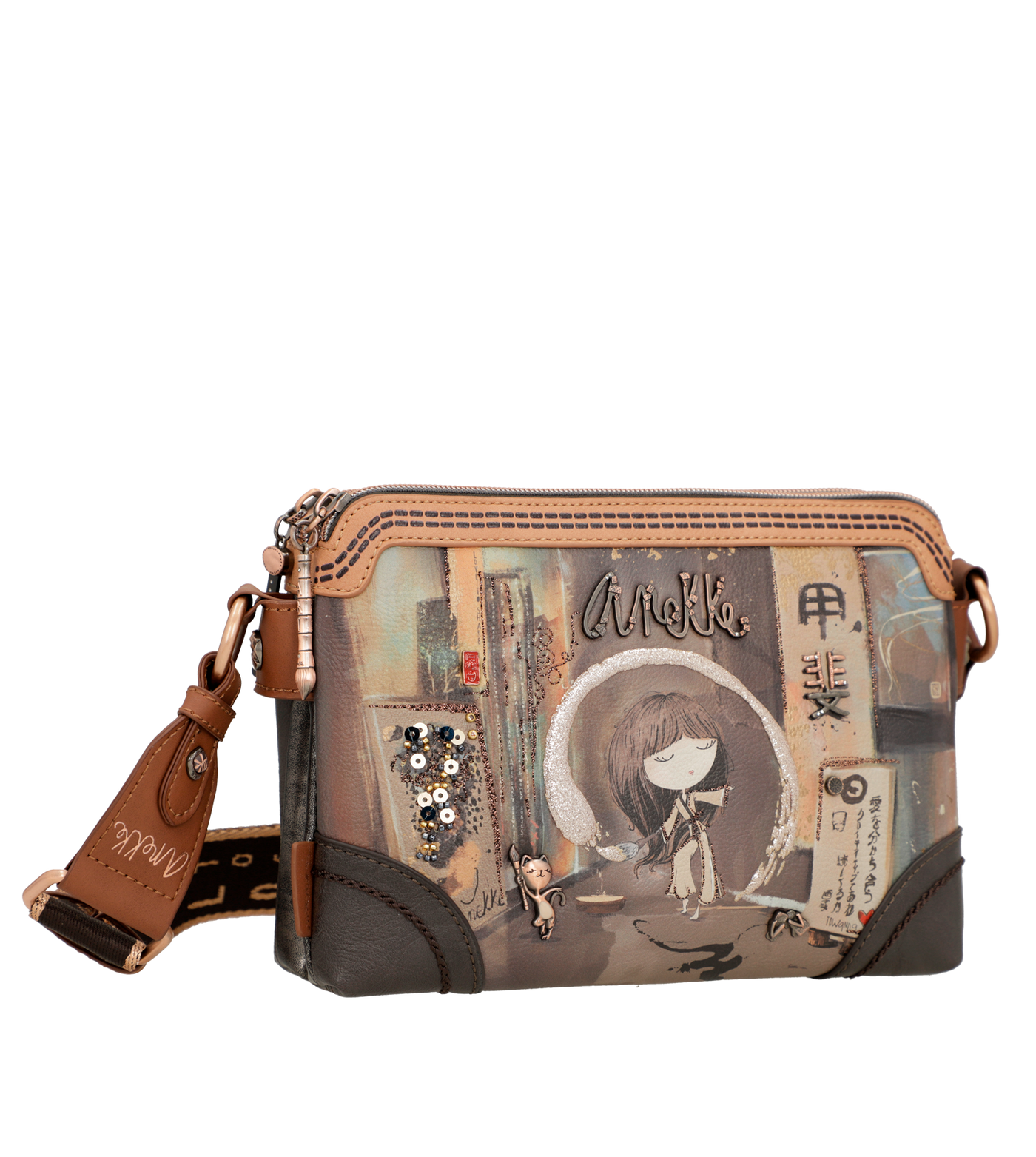 Sac Bandoulière Anekke Shoen 37703-160 Marron