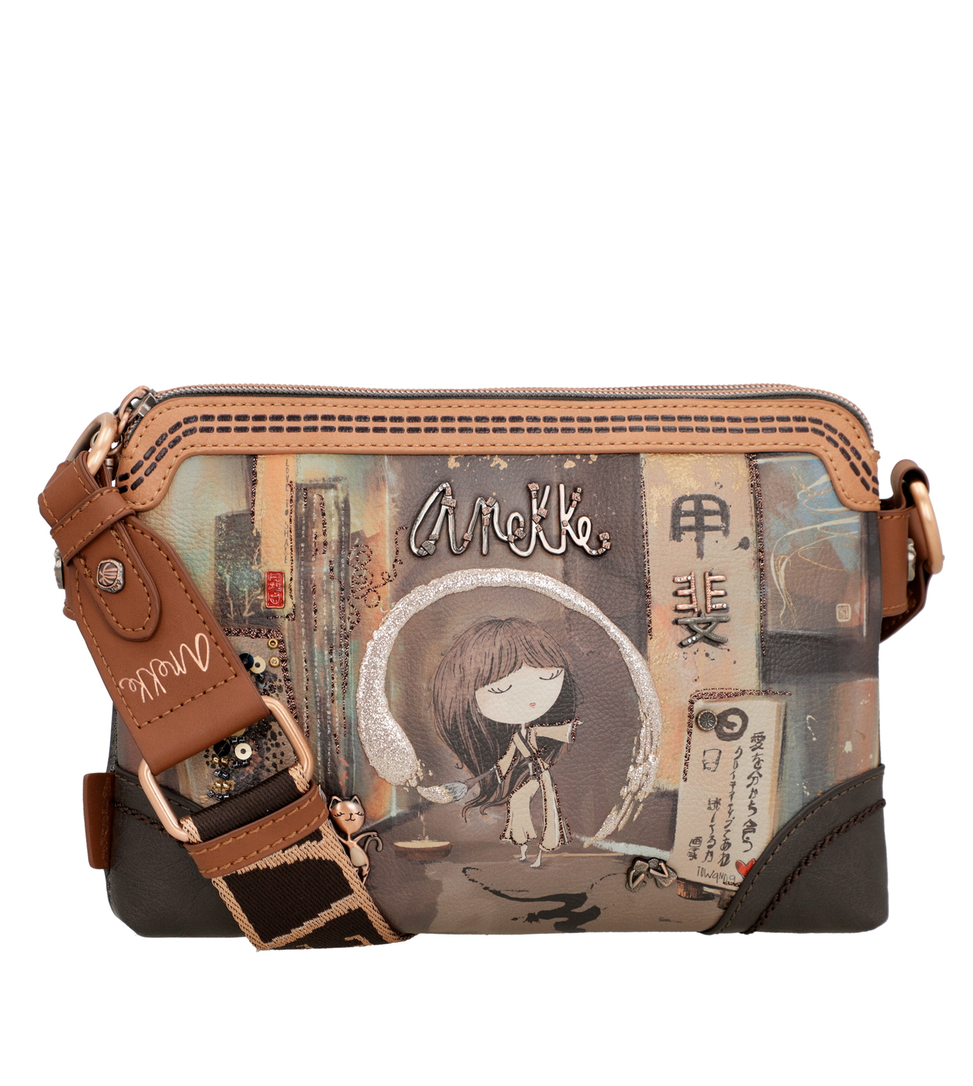 Sac Bandoulière Anekke Shoen 37703-160 Marron