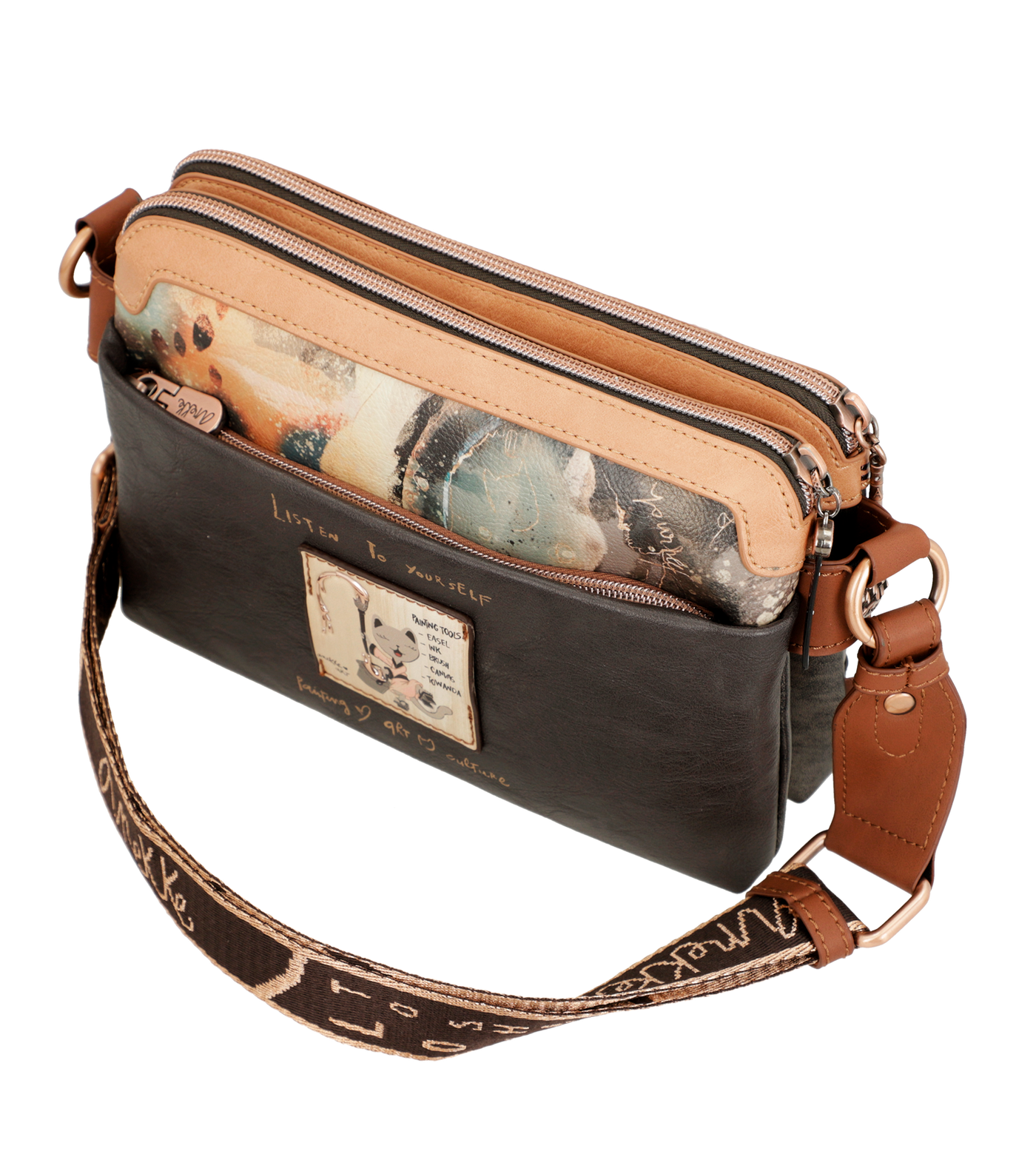 Sac Bandoulière Anekke Shoen 37703-160 Marron