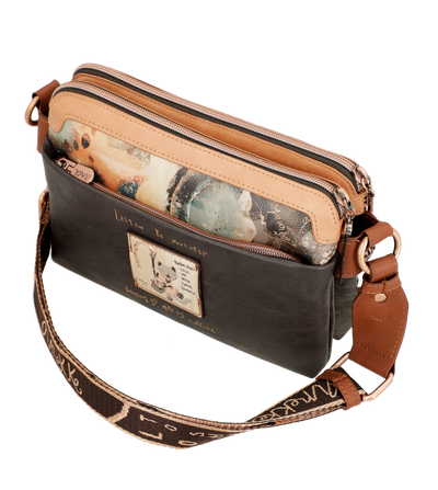 Sac Bandoulière Anekke Shoen 37703-160 Marron