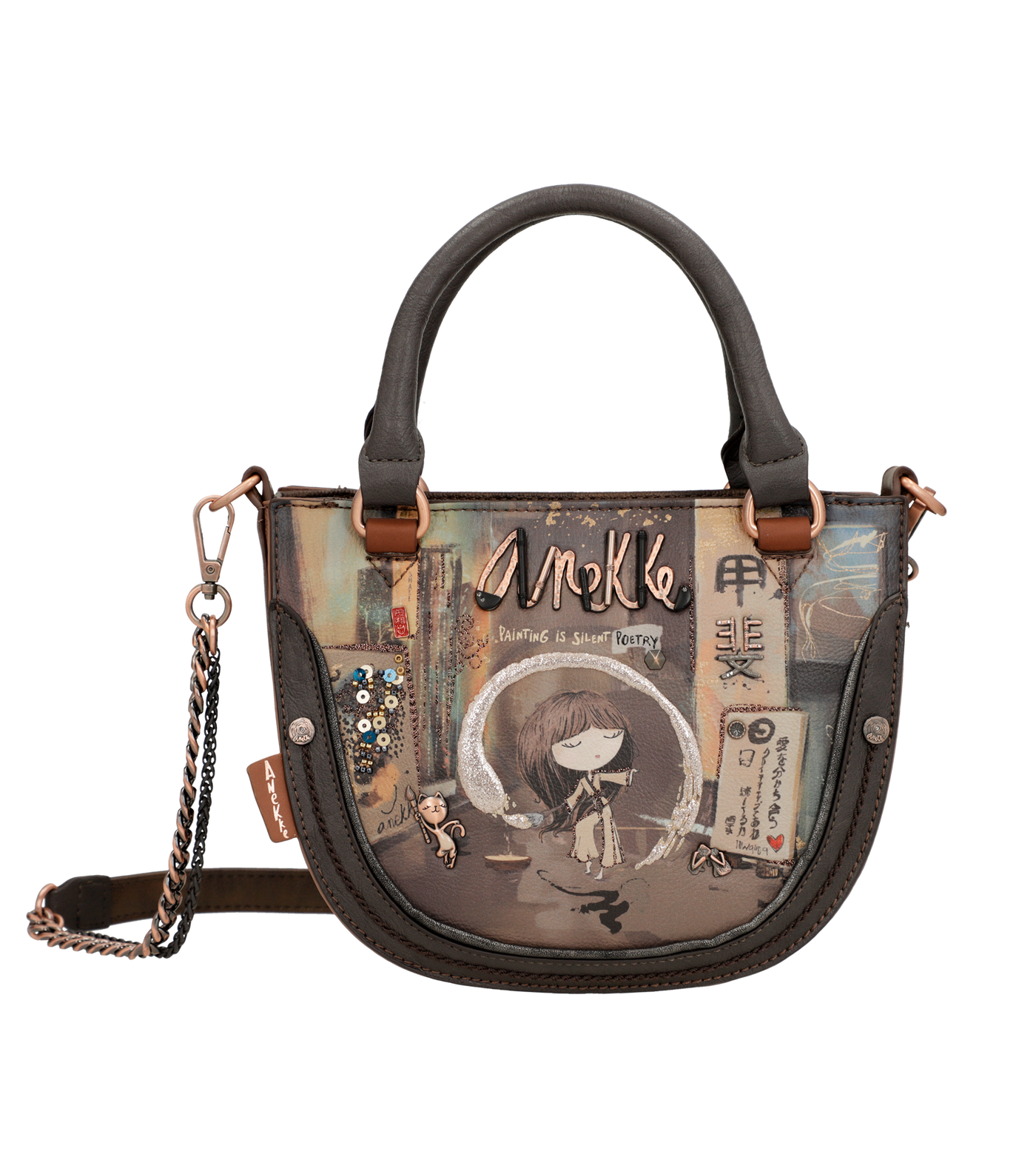 Sac Bandoulière Anekke Shoen 37703-277 Marron