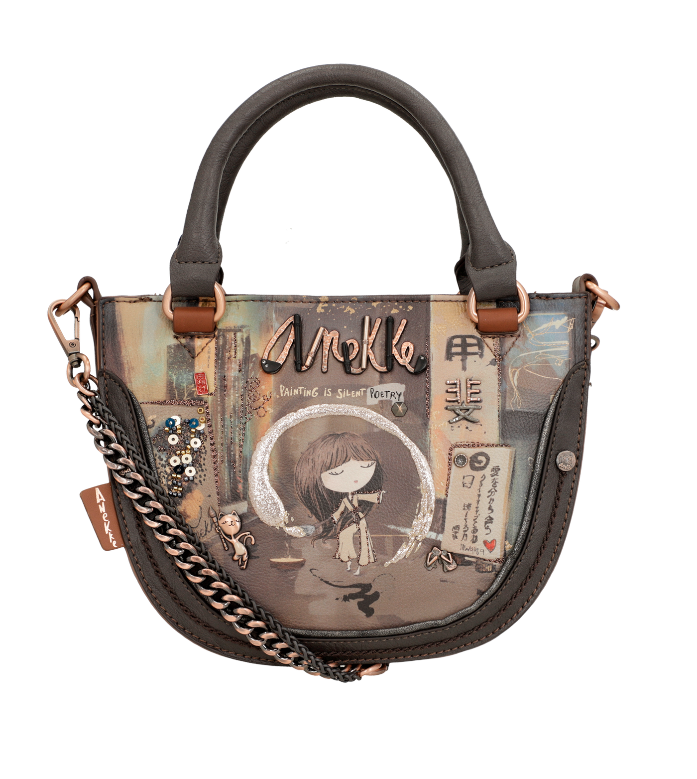 Sac Bandoulière Anekke Shoen 37703-277 Marron