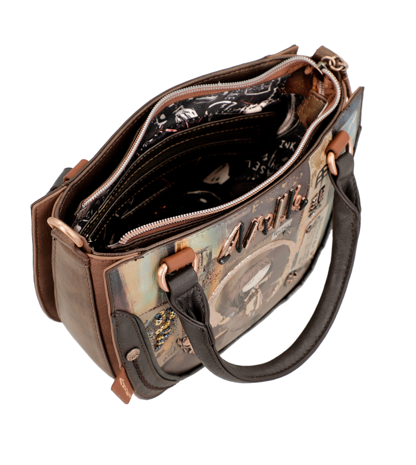 Sac Bandoulière Anekke Shoen 37703-277 Marron
