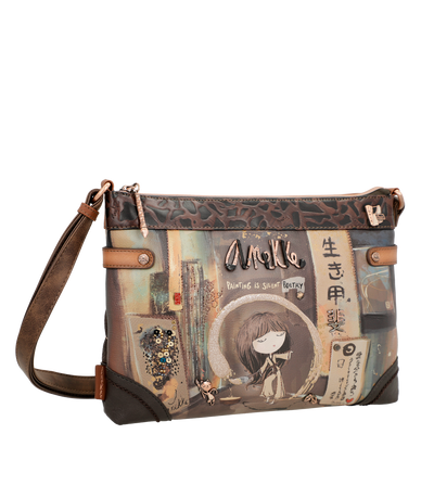Sac Bandoulière Anekke Shoen 37703-701 Marron