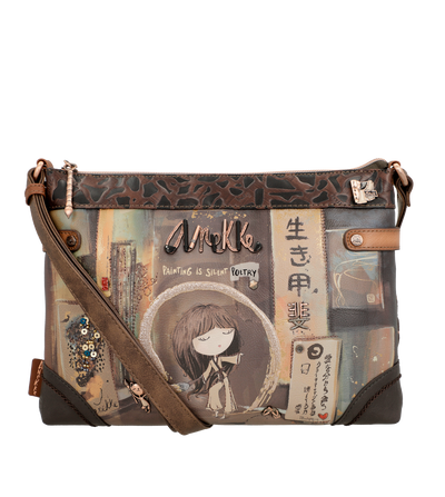 Sac Bandoulière Anekke Shoen 37703-701 Marron