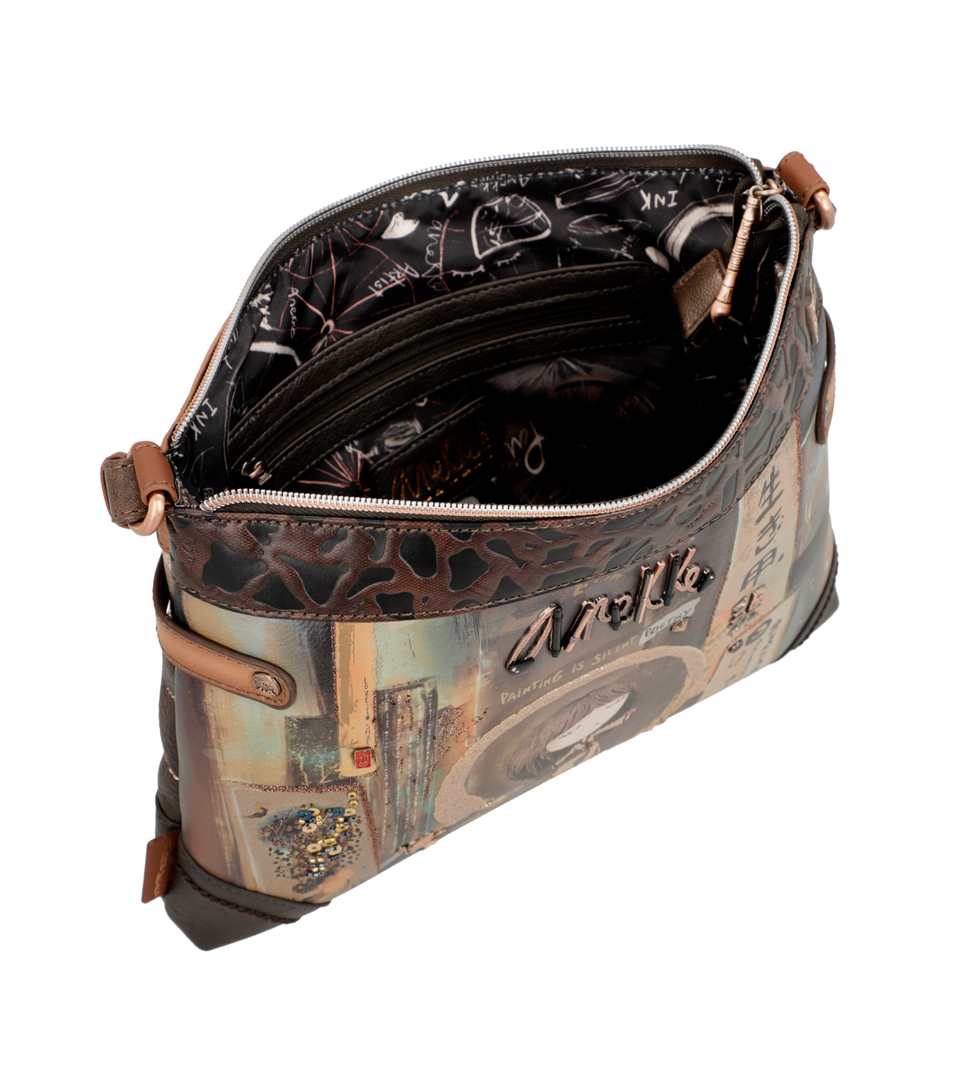 Sac Bandoulière Anekke Shoen 37703-701 Marron