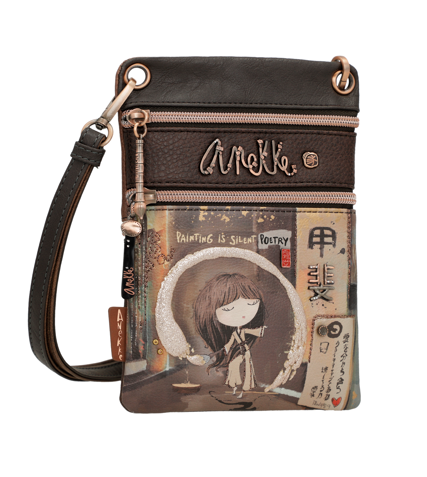 Sac Bandoulière Anekke Shoen 37703-905 Marron