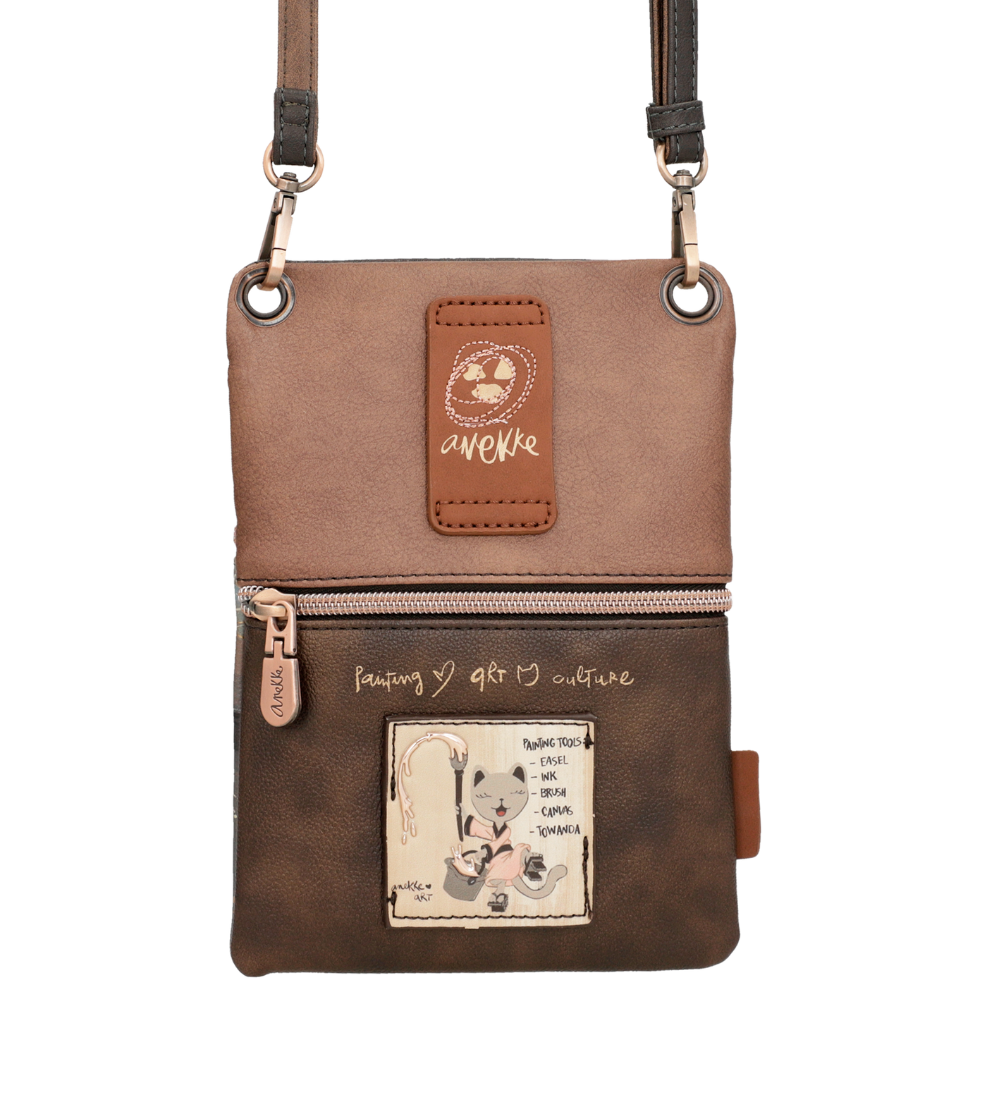 Sac Bandoulière Anekke Shoen 37703-905 Marron