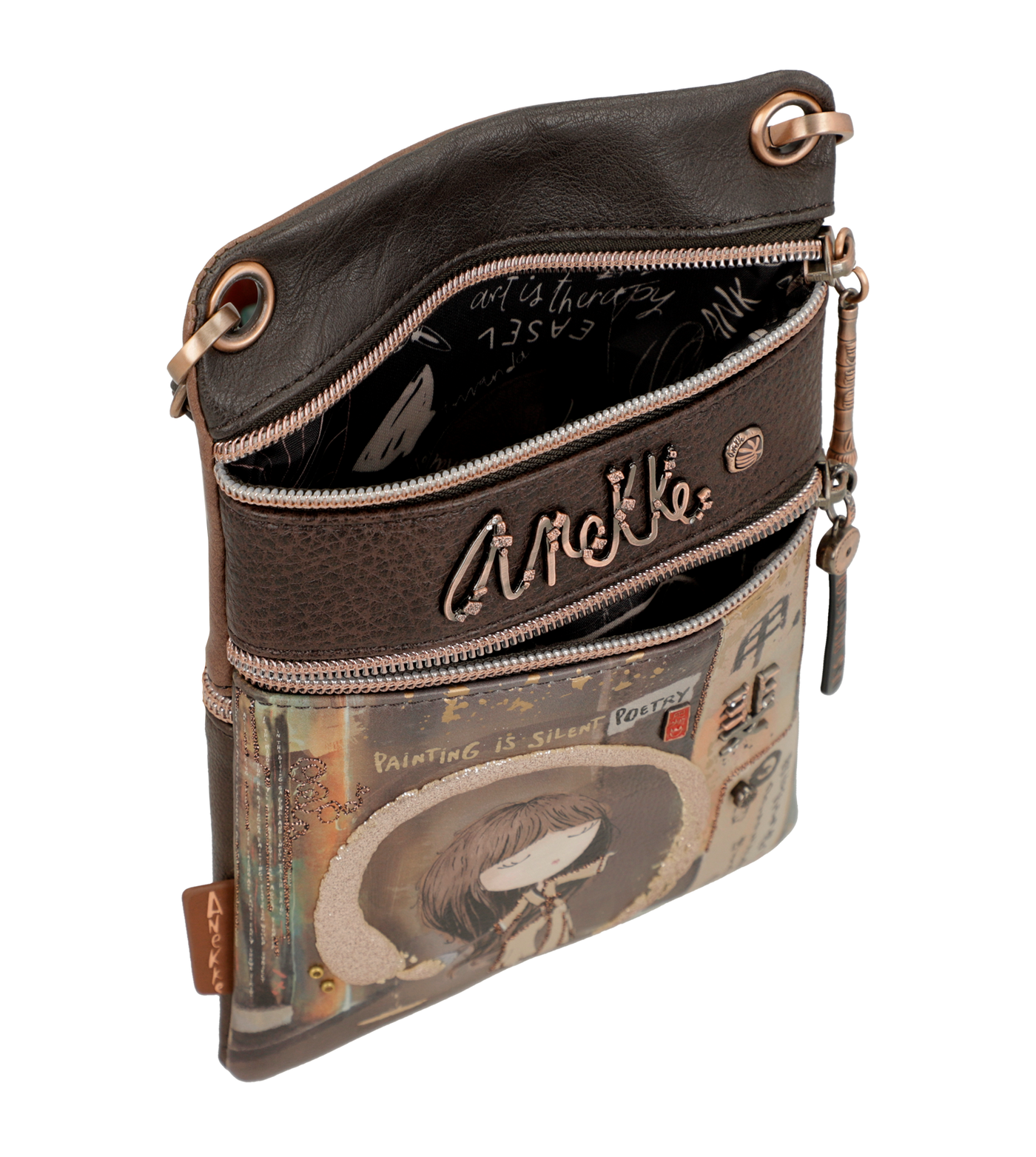 Sac Bandoulière Anekke Shoen 37703-905 Marron