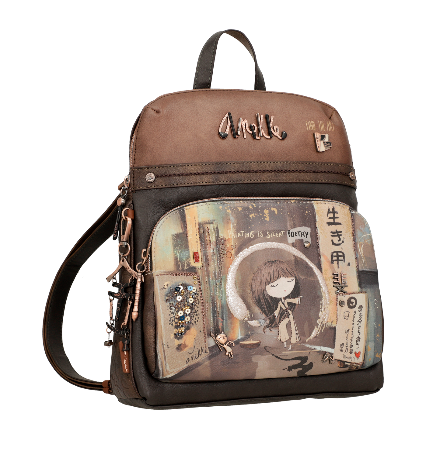 Sac à dos Anekke Shoen 37705-002 Marron