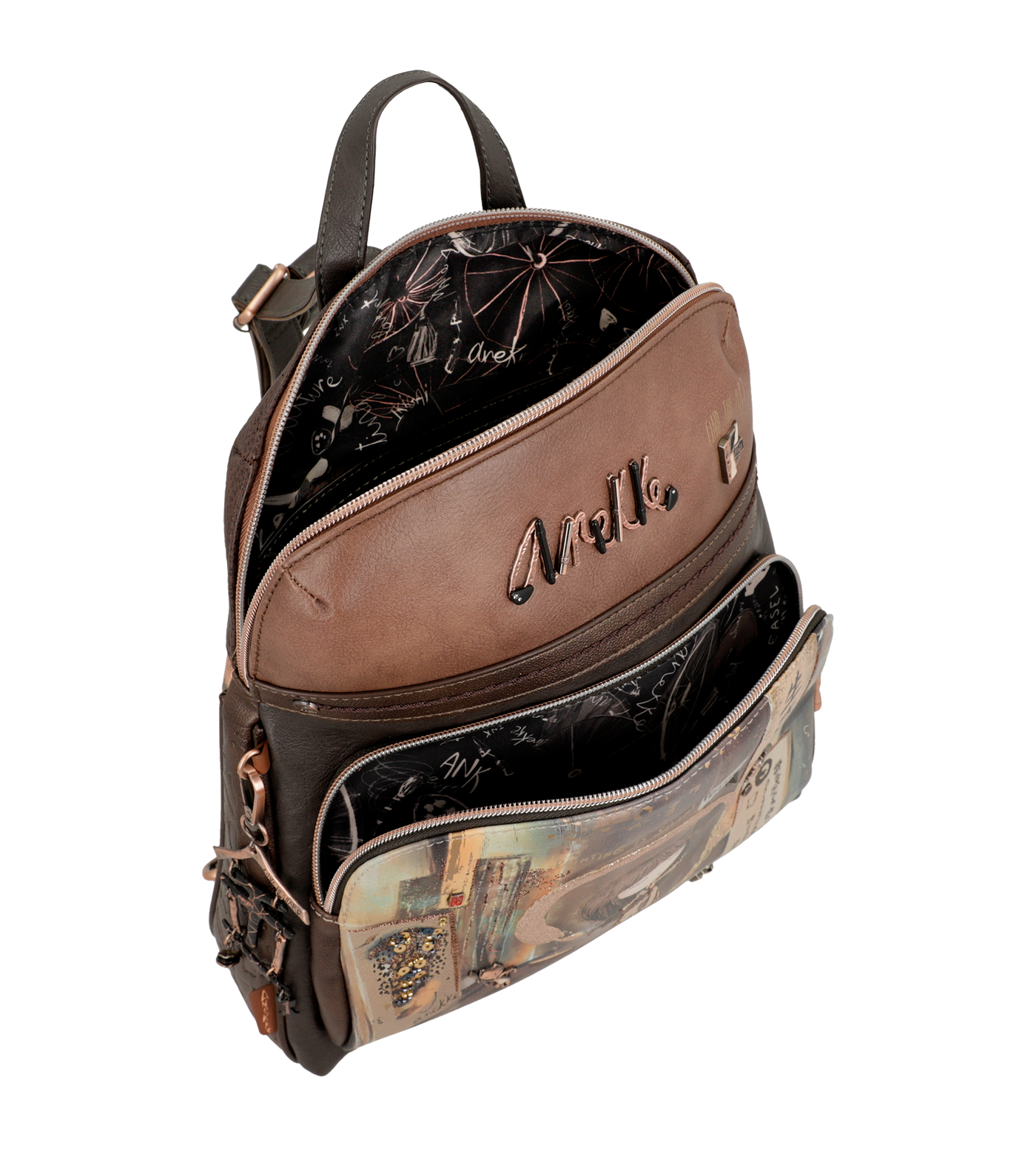 Sac à dos Anekke Shoen 37705-002 Marron